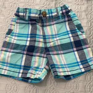Toddler Plaid Shorts